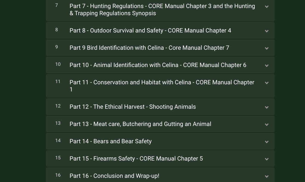 Hunting Course Bc CORE Online - British Columbia Hunter Safety Course – EatWild