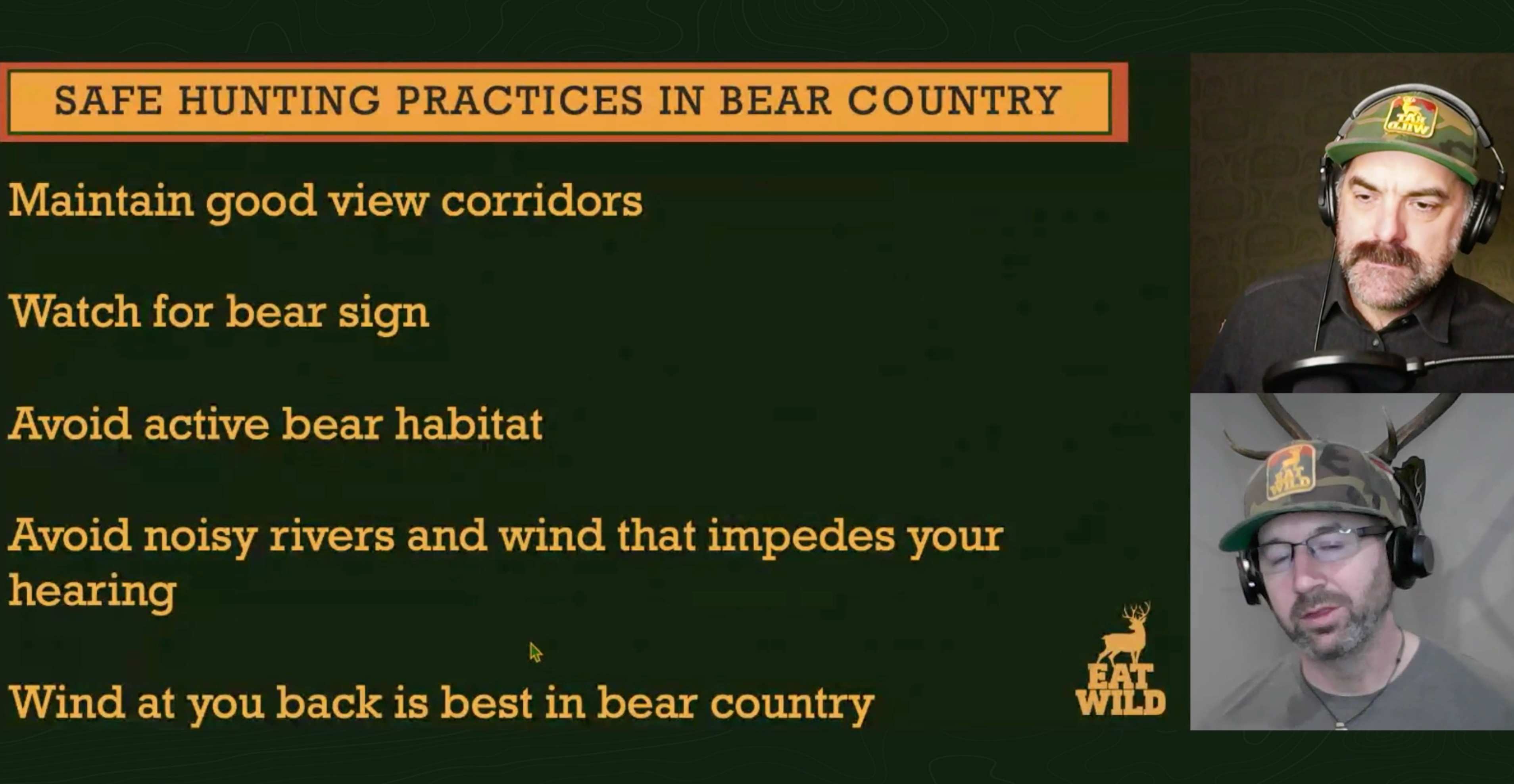 Bear Safety on the Hunt - How to avoid bear encounters while hunting and foraging